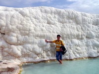 Pamukkale și Hierapolis în Turcia