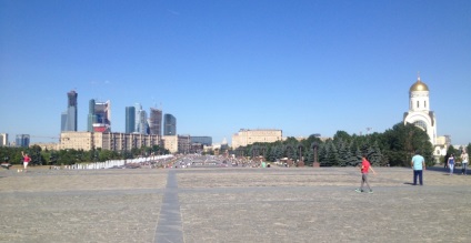 Victory Park és Poklonnaya Hill Moszkvában