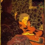 Pierre Bonnard „hölgy a kutya a fürdő”