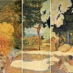 Pierre Bonnard „hölgy a kutya a fürdő”