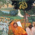 Pierre Bonnard „hölgy a kutya a fürdő”