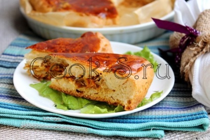 Пиріг з квашеною капустою - покроковий рецепт з фото, випічка