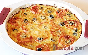 Піца з кабачків в духовці - покроковий рецепт з фото