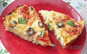 Піца з кабачків в духовці - покроковий рецепт з фото
