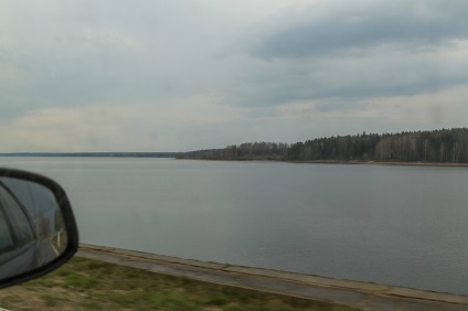 A kirándulás Ruza víztározó (Ruza) A kirándulás Ruza Reservoir