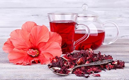 Hasznos tulajdonságai tea Hibiszkusz