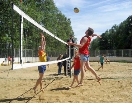 Reguli volei pe plajă câțiva oameni în echipă, punctele de punctaj, dimensiunea zonei, ce mingea