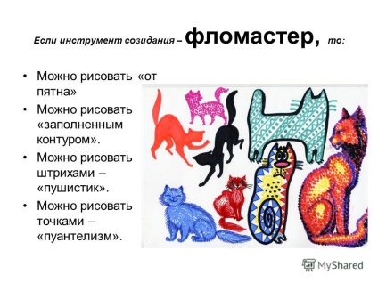 Prezentarea pe tema pe care doriți să desenați o pisică puteți desena o pisică! Toată lumea are dreptul