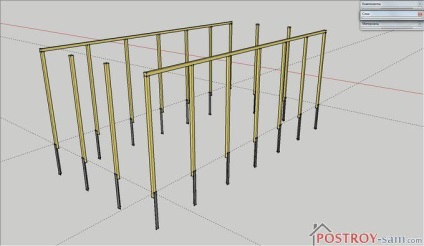 Proiectul unei serii de la o bară de 50x50 mm