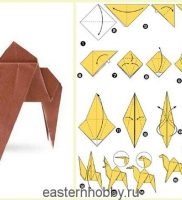 Simplu origami dintr-o foaie, hobby oriental