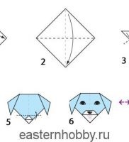 Egyszerű origami egyetlen lemezből, keleti hobby
