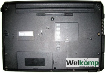 Розбирання та чистка ноутбука hp compaq 615