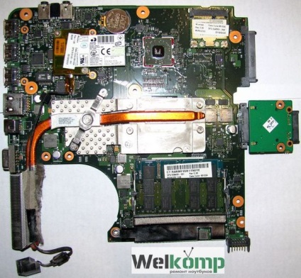 Demontarea și curățarea laptopului hp compaq 615