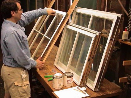 Repararea ferestrelor din lemn