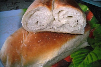 Loaf recept - fokhagyma - lépésenként képekkel (cipó & quot; fokhagymát & quot;) Recept cipó - fokhagyma - lépésről lépésre képekkel