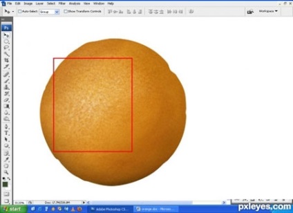 Desenați o portocalie în Photoshop