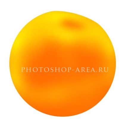 Малюємо апельсин в photoshop, уроки photoshop