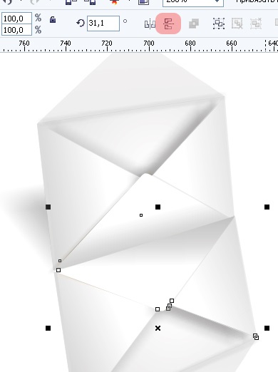 Малюємо іконку конверта в coreldraw x4 - уроки corel draw