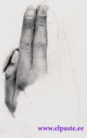 Desenând o mână