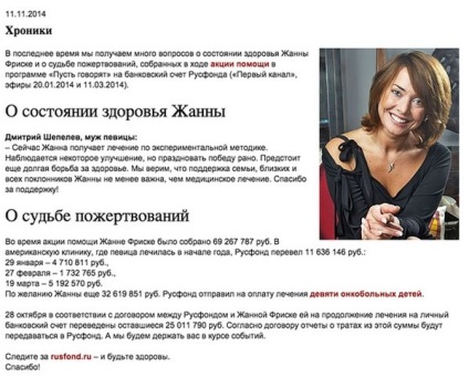 Батькам Жанни Фріске доведеться повернути 21 мільйон рублів
