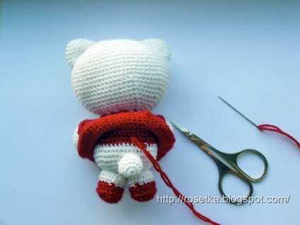 Tricotaje Rosette - vizualizează subiecte - clasa de master pe tricotat amigurumi hello kitty