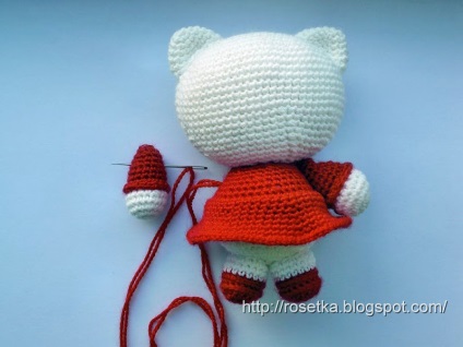 Tricotaje Rosette - vizualizează subiecte - clasa de master pe tricotat amigurumi hello kitty