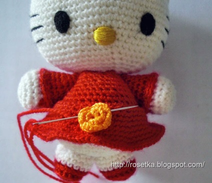 Tricotaje Rosette - vizualizează subiecte - clasa de master pe tricotat amigurumi hello kitty