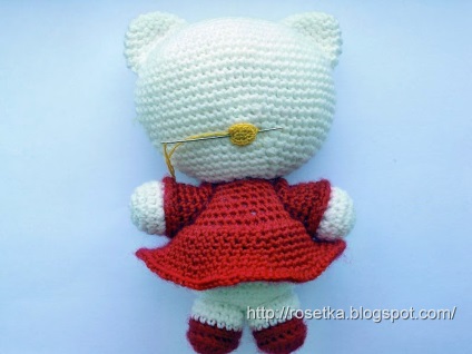 Tricotaje Rosette - vizualizează subiecte - clasa de master pe tricotat amigurumi hello kitty