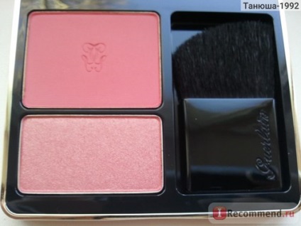 Рум'яна guerlain rose aux joues blush duo - «перший пост в новому році про прекрасне