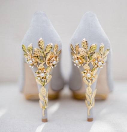 Най-красивите сватбени обувки 2017