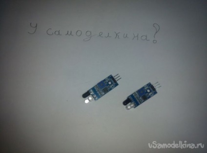 Саморобний робот на arduino, наступний за рукою