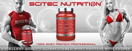 Scitec nutriție 100% proteină din zer profesional 2350 g, sport-comerț