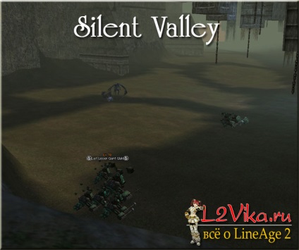 Silent valley - алея безмовності - lineage 2
