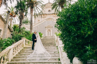 Szimbolikus ceremónián Montenegro, Montenegro, a hivatalos utazásszervező az esküvő ag társasági