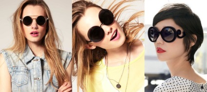 Cu ce ​​haine sunt ochelarii de soare de diferite forme