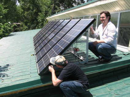 Asamblați acumulatorul solar cu instalarea propriilor mâini, schema de conectare, instalarea