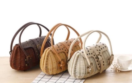 Солом'яний сумка (45 фото) плетені моделі з соломки, варіанти з соломи