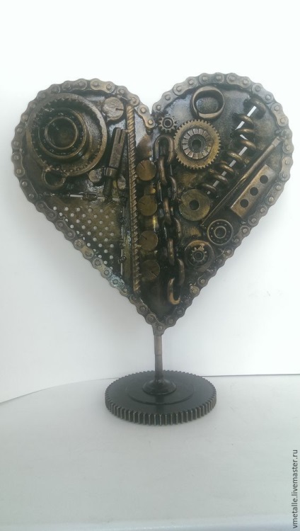 Створюємо настільну композицію «серце механіка» - ярмарок майстрів - ручна робота, handmade