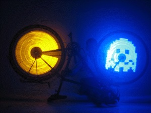 Spokepov-світлодіодне колесо велосипеда - електрик