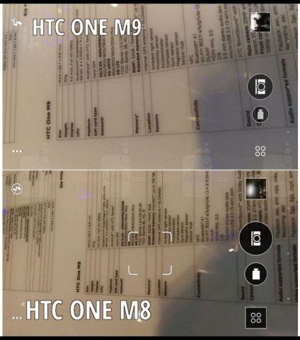 Comparați simțul HTC 7 și sensul 6