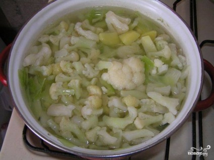 Суп-пюре з капусти - покроковий рецепт з фото на