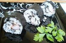 Sushi tintahal - a recept egy fotó