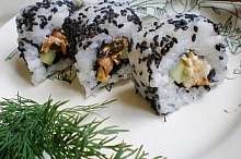 Sushi tintahal - a recept egy fotó