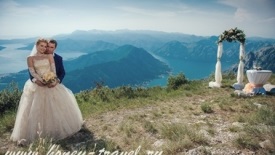 Весілля на горі Ловчен на висоті 1300 метрів, honeymoon