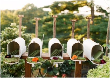 Nuntă trivia cutie poștală pentru dorințele de dragoste