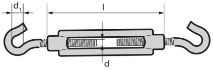 Cârlig cârlig cârlig din 1480 m8, m10, m12, m16, sculă
