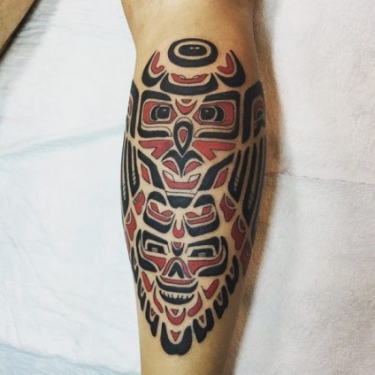 Tatuaj Haida sensul de tatuaj, fotografie, schițe