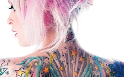 Tattoo Art lélegzetelállítóan festett lányok - hírek képekben