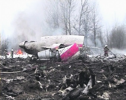 Таємниці катастрофи літака Качинського