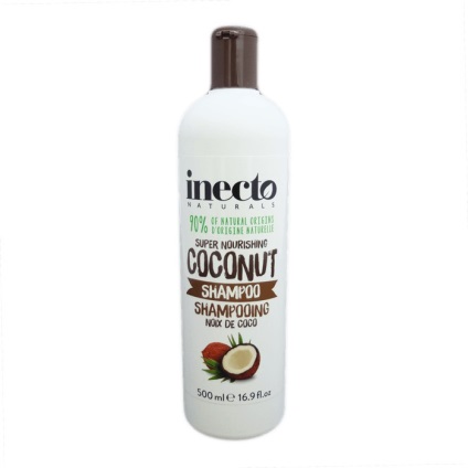 Тайський відновлює шампунь для волосся inecto pure coconut з кокосовим маслом 500 мл, тайська